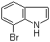 structure of CAS# 51417-51-7, 7-溴吲哚