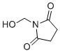 CAS # 5146-68-9, N-Hydroxymethylsuccinimide, 1-(hydroxymethyl)pyrrolidine-2,5-dione