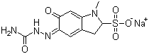 CAS # 51460-26-5, Carbazochrome sodium sulfonate, Sodium 5-(carbamoylhydrazono)-2,3,5,6-tetrahydro-1-methyl-6-oxo-1H-indole-2-sulphonate