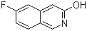 CAS # 51463-15-1, 6-Fluoroisoquinolin-3-ol, 6-Fluoro-3-hydroxyisoquinoline
