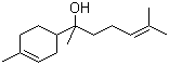 CAS # 515-69-5, alpha-Bisabolol, 6-Methyl-2-(4-methyl-3-cyclohexen-1-yl)-5-hepten-2-ol, alpha,4-Dimethyl-alpha-(4-methyl-3-pentenyl)-3-cyclohexene-1-methanol
