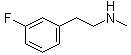 structure of CAS# 515137-48-1, 3-Fluoro-N-methylbenzeneethanamine