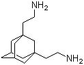 structure of CAS# 51545-05-2, 1,3-Adamantanediethanamine