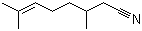 structure of CAS# 51566-62-2, Citronellyl nitrile