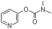 CAS 登录号：51581-32-9, 3-(N,N-二甲氨基甲酰氧基)吡啶