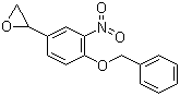 CAS # 51582-41-3, 4-Benzyloxy-3-nitro-styrenoxide, 4-Benzyloxy-1-(epoxyethyl)-3-nitrobenzene, [3-Nitro-4-(phenylmethoxy)phenyl]-oxirane