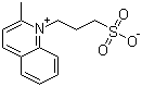 structure of CAS# 51583-69-8, 3-(2-甲基喹啉-1-基)丙烷-1-磺酸内盐