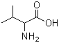 structure of CAS# 516-06-3, DL-Valine