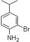 structure of CAS# 51605-97-1, 2-Bromo-4-isopropylaniline