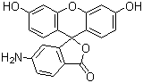 structure of CAS# 51649-83-3, 6-氨基荧光素