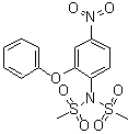 CAS 登录号：51765-72-1, N-(甲基磺酰基)-4'-硝基-2'-苯氧基甲烷磺酰苯胺