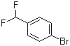 1-Bromo-4-(difluoromethyl)benzene molecular structure (CAS 51776-71-7)