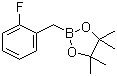 CAS # 517920-60-4, 2-Fluorobenzylboronic acid pinacol ester, 2-(2-Fluorobenzyl)-4,4,5,5-tetramethyl-1,3,2-dioxaborolane