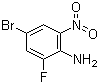 structure of CAS# 517920-70-6, 4-溴-2-氟-6-硝基苯胺