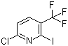 structure of CAS# 518057-64-2, 2-Chloro-5-(trifluoromethyl)-6-iodopyridine