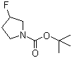 CAS 登录号：518063-52-0, N-叔丁氧羰基-3-氟吡咯烷