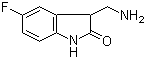 CAS # 518066-41-6, 3-(Aminomethyl)-5-fluoro-1,3-dihydro-2H-indol-2-one