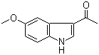 structure of CAS# 51843-22-2, 3-Acetyl-5-methoxyindole