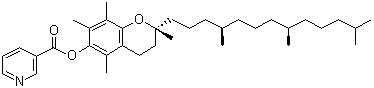 structure of CAS# 51898-34-1, 生育酚烟酸酯