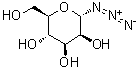 structure of CAS# 51970-29-7, alpha-D-甘露糖基叠氮化物