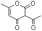 structure of CAS# 520-45-6, Dehydroacetic acid