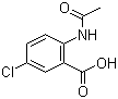 CAS 登录号：5202-87-9, 2-(乙酰氨基)-5-氯苯甲酸