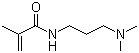 structure of CAS# 5205-93-6, Dimethylamino propyl methacrylamide