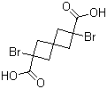 CAS # 52097-91-3, 2,6-Dibromospiro[3.3]heptane-2,6-dicarboxylic acid
