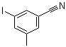 3-Iodo-5-methylbenzonitrile molecular structure (CAS 52107-71-8)