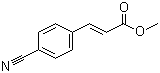 CAS # 52116-83-3, Methyl 4-cyanocinnamate, Methyl p-cyanocinnamate, 3-(4-Cyanophenyl)-2-propenoic acid methyl ester