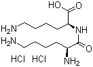 structure of CAS# 52123-30-5, L-Lysyl-L-lysine dihydrochloride