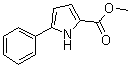 CAS 登录号：52179-72-3, 5-苯基-1H-吡咯-2-羧酸甲酯