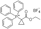 CAS # 52186-89-7, (1-Ethoxycarbonylcyclopropyl)triphenylphosphonium tetrafluoroborate
