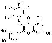 structure of CAS# 522-12-3, Quercitrin