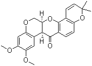 structure of CAS# 522-17-8, 魚藤素