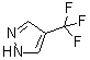 structure of CAS# 52222-73-8, 4-Trifluoromethylpyrazole