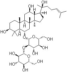 structure of CAS# 52286-58-5, Ginsenoside Rf