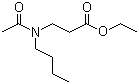 CAS 登录号：52304-36-6, 3-(N-正丁基-N-乙酰基)-氨基丙酸乙酯
