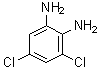 CAS # 5233-04-5, 3,5-Dichloro-1,2-benzenediamine, 1,2-Diamino-3,5-dichlorobenzene, 3,5-Dichloro-1,2-phenylenediamine, 3,5-Dichloro-o-phenylenediamine, 4,6-Dichloro-o-phenylenediamine