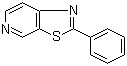 structure of CAS# 52334-38-0, 2-苯基噻唑并[5,4-c]吡啶