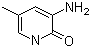 structure of CAS# 52334-51-7, 3-氨基-5-甲基-2-吡啶酮