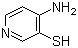 structure of CAS# 52334-54-0, 4-氨基-3-巯基吡啶