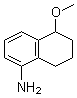 structure of CAS# 52372-97-1, 1,2,3,4-Tetrahydro-5-methoxy-1-naphthalenamine