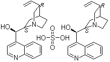 Cinchonidine sulfate molecular structure (CAS 524-61-8)