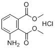 structure of CAS# 52412-63-2, Dimethyl 3-aminophthalate hydrochloride