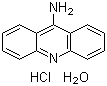 CAS 登录号：52417-22-8, 一水合盐酸 9-氨基吖啶, 9-氨基吖啶盐酸盐一水合物