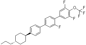 CAS 登录号：524709-77-1, 2',3,5-三氟-4''-(反式-4-丙基环己基)-4-(三氟甲氧基)-1,1':4',1''-三联苯