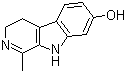structure of CAS# 525-57-5, Harmalol