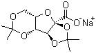Dikegulac sodium  molecular structure (CAS 52508-35-7)