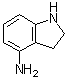 structure of CAS# 52537-01-6, 2,3-二氢-1H-吲哚-4-胺